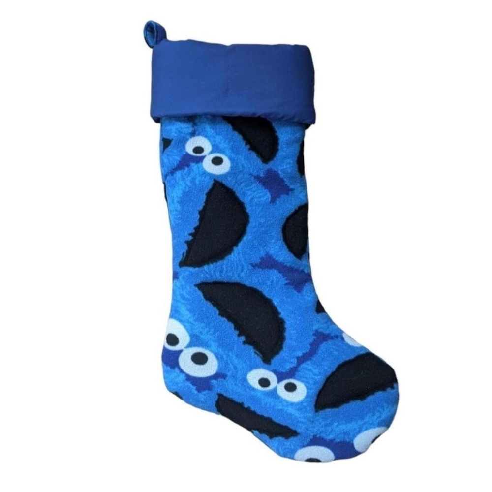 cookie monster Christmas stocking